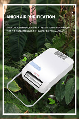Ventilatore elettrico convettorico bianco da 110-220 V con aria calda ricaricabile Mini riscaldatori portatili