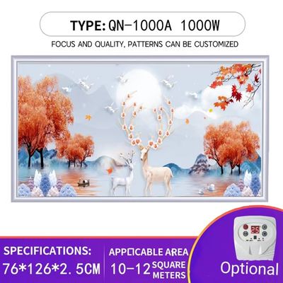 Controller termostatico opzionale Caldaio per ambienti domestici a parete montato a cristallo di carbonio