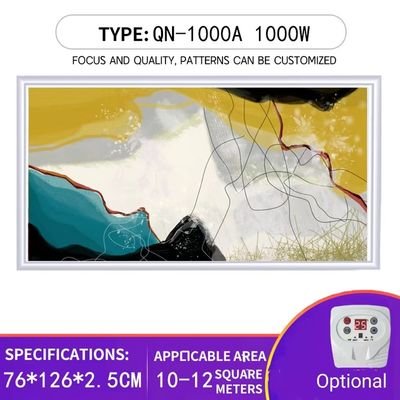 Controller termostatico opzionale Caldaio per ambienti domestici a parete montato a cristallo di carbonio