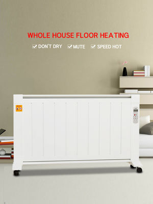 1800W Riscaldatore elettrico per uso domestico Calore a cristallo di carbonio Convezione a parete Radiatore