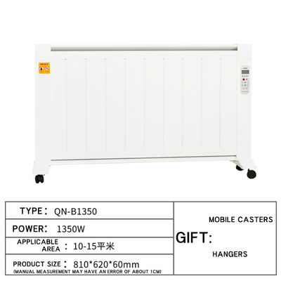 Radiatore elettrico a infrarossi da 1350W con controllo intelligente e calore in fibra di carbonio