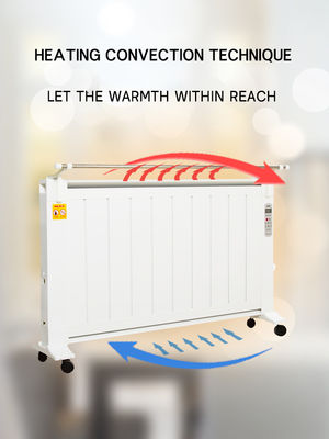 Riscaldamento interno 2400w Riscaldatori elettrici a parete Radiatori a convezione Tipo NO controllato tramite app