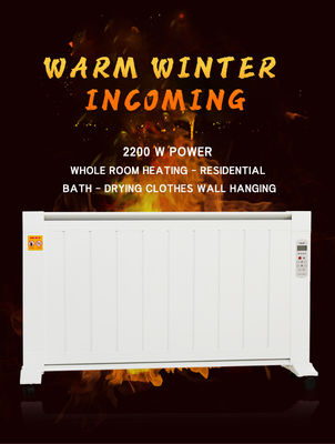 Garage Wifi App 1200W Graphene Mica Plate Heating Infrared Radiant Smart Home Convector Riscaldatore elettrico