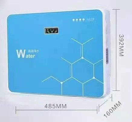 Sistema di osmosi inversa facile da usare Purificatore di filtri per l'acqua domestica con copertura antipolvere