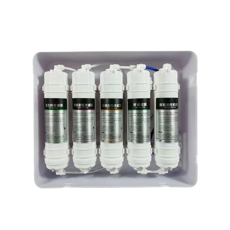 Purificatore dell'acqua per l'acqua potabile a osmosi inversa a 6 fasi Filtro dell'acqua RO bianco Capacità 75GPD
