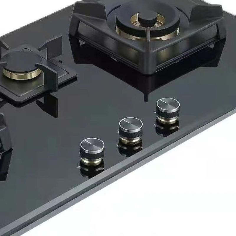 Home Commerciale Blu migliore stufa a fiamma Stand Wok Cucina a gas Cucina a doppia cottura Cucina 3 bruciatori
