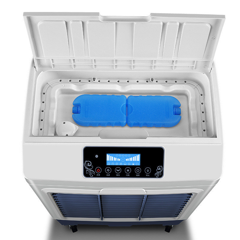 Cooler d'aria a colori personalizzati Cooler d'aria ad evaporazione d'acqua Cooler d'aria mobile Symphony