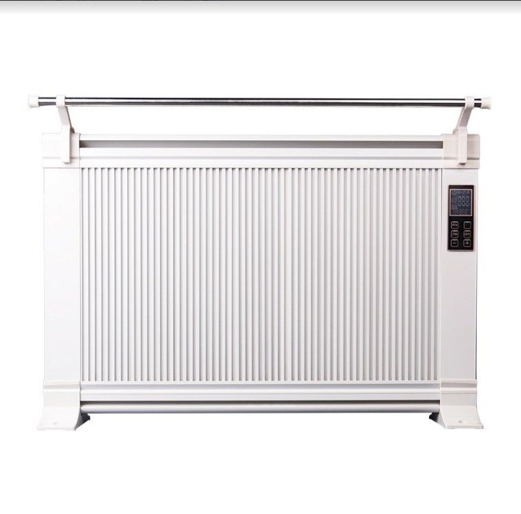2000W riscaldatore portatile bianco riscaldatore elettrico a pannello di cristallo a carbonio a infrarossi per soggiorno